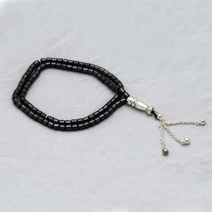 Natural Hadeed Tasbih Hematite Stone Tasbih