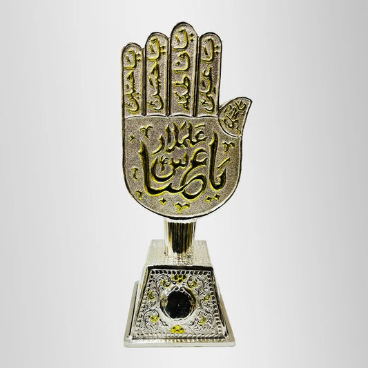 Ya Abbas (as) Panja with Punjatan Names and Stand