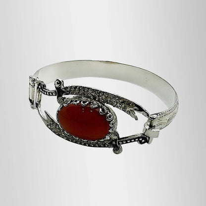 Aqeeq Zulfiqar Kara Ladies and Gents Unisex Kara with Zulfiqar