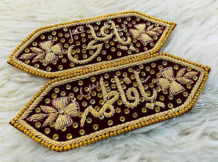 Elegant Maroon Velvet Wedding ImamZamin