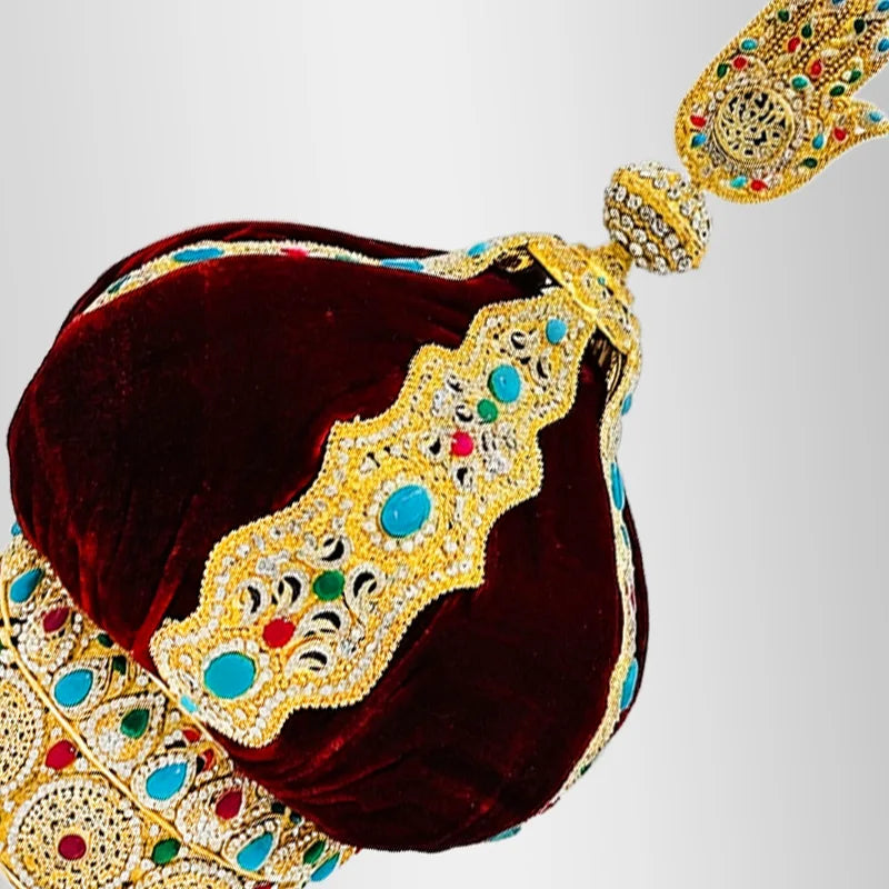 Hazrat Ali Akbar (as) Tajj For Taboot Manjus Stone Work