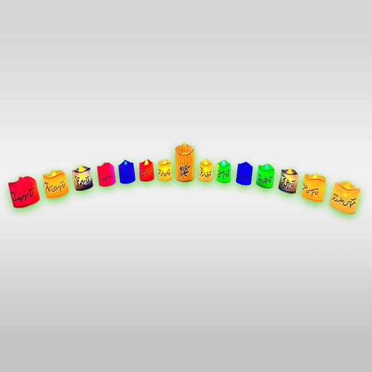 14 Masoomeen (as) Home Decoration Candles