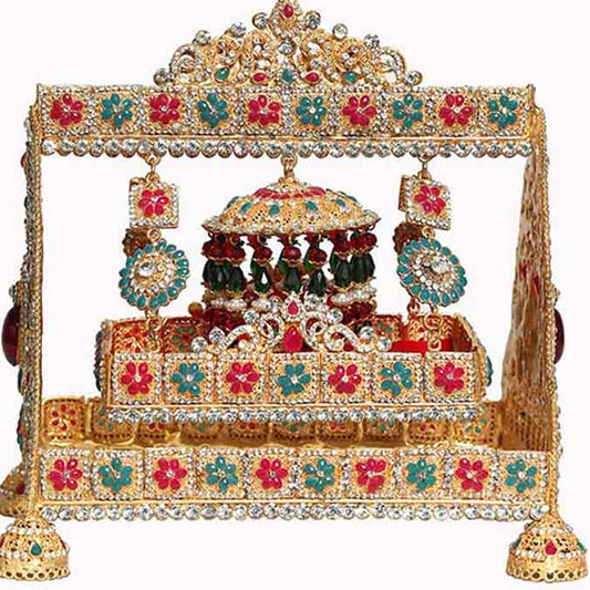 Jhoola Shahzada Ali Asghar (as) Medium Size Manjus Stone Work