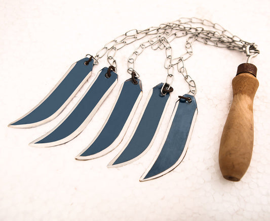 Fillet Knife Style Zanjeer With 5 Piece of Blade