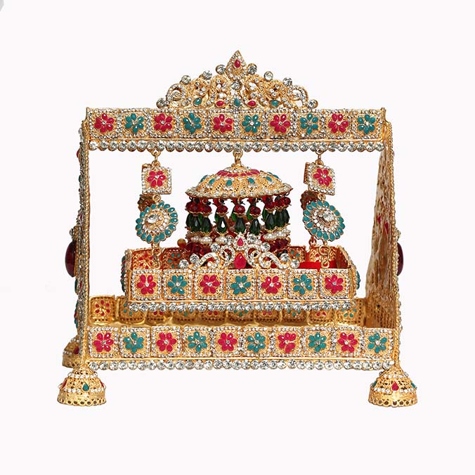 Manjus Stone Work Jhoola Shahzada Ali Asghar (as)