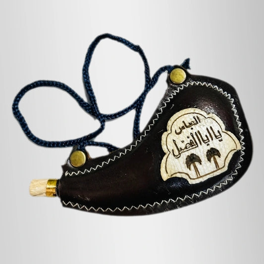 Mashq Bibi Sakina (sa) Leather Mashk for Car Hanging
