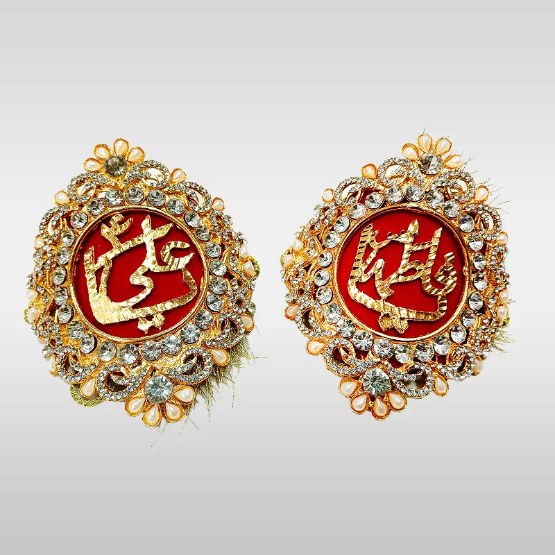 Gold Plated Wedding Imamzamin ya ali (as) and ya fatima (sa)