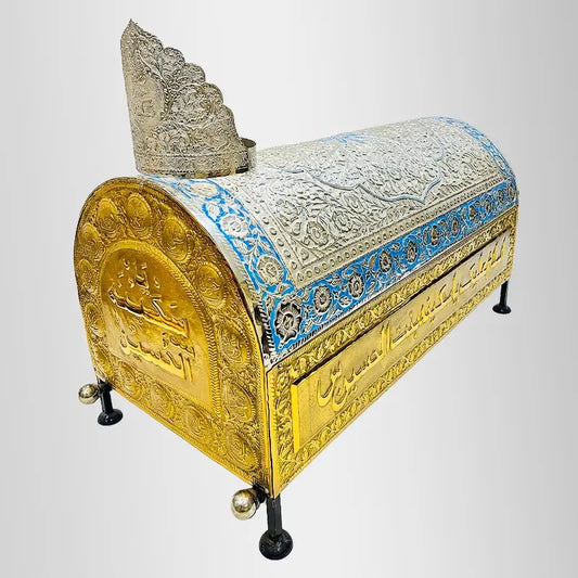Ya Sakina (sa) Taboot in Silver and Golden Polish