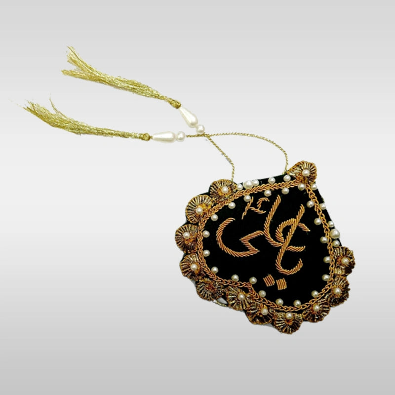 Green Velvet Imamzamin ya ali (as) Shadi collection