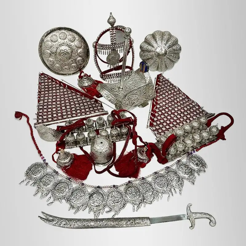 Zuljanah Zewar Silver Jewellery for Ziarat